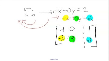 Lesson 11 Writing an Augmented matrix part 2