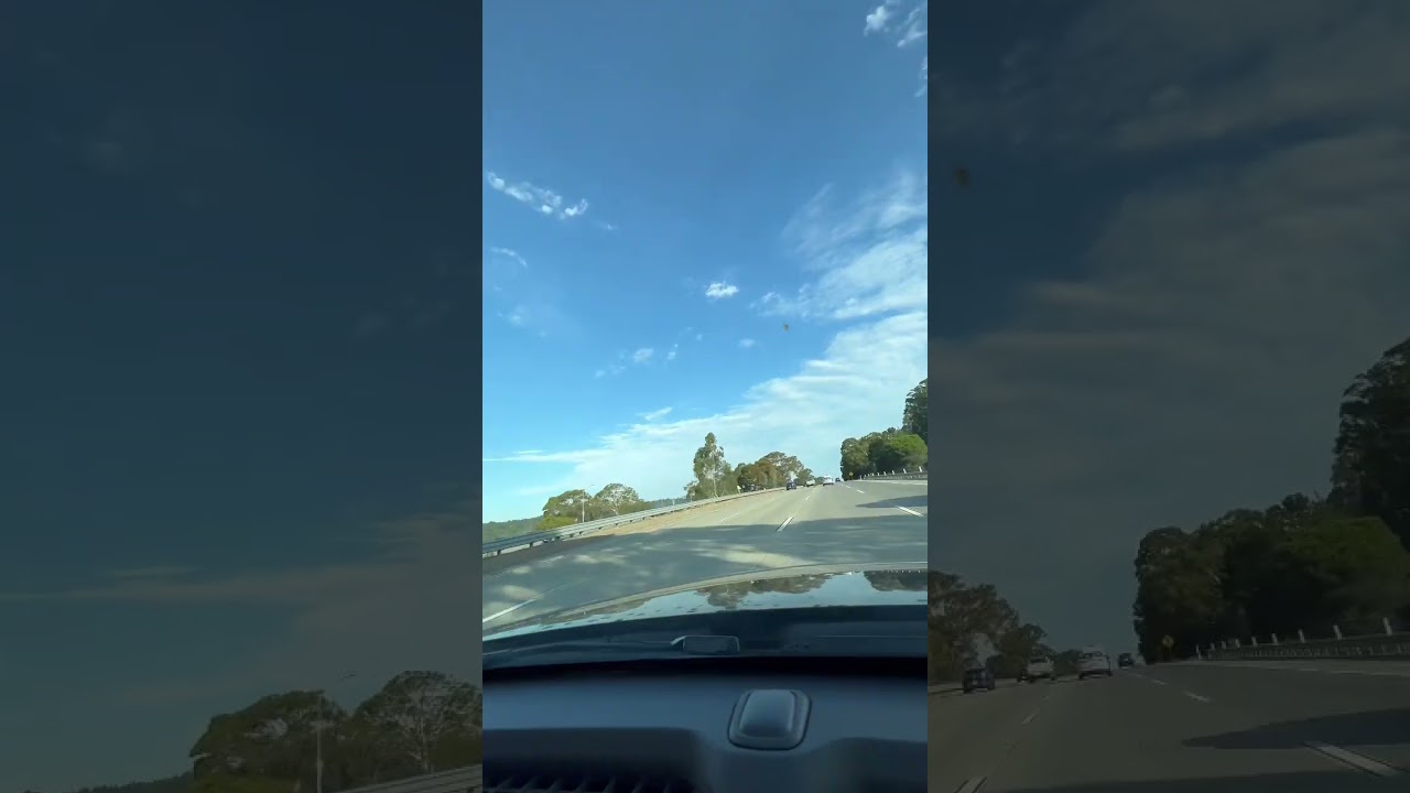 💥Amazing Freeway Four Lanes No Traffic Interstate 280 Highway California 