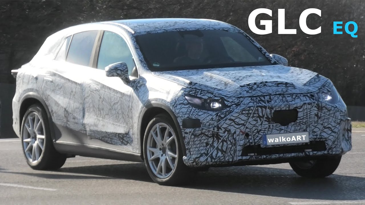 Mercedes Erlkönig GLC EQ 2026 prototype * 4K SPY VIDEO