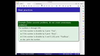 Programming 2: 6th lecture (OOP, testing, memory management)