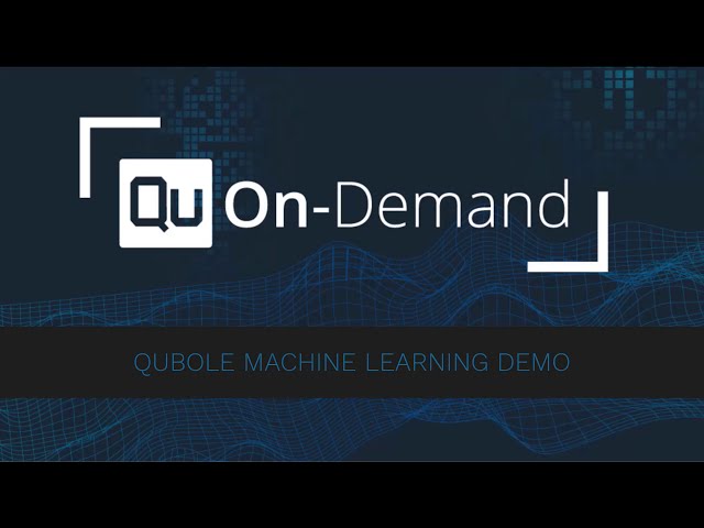 Qubole On-Demand - Machine Learning Demo