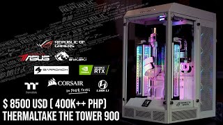 FULL GAMING PC BUILD LOG - 8500 USD (400K++ PHP) THERMALTAKE TOWER 900, RTX 3090, AMD RYZEN 9 5950X