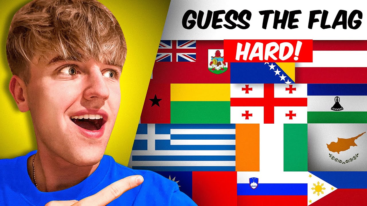 Можете ли вы назвать эти флаги?