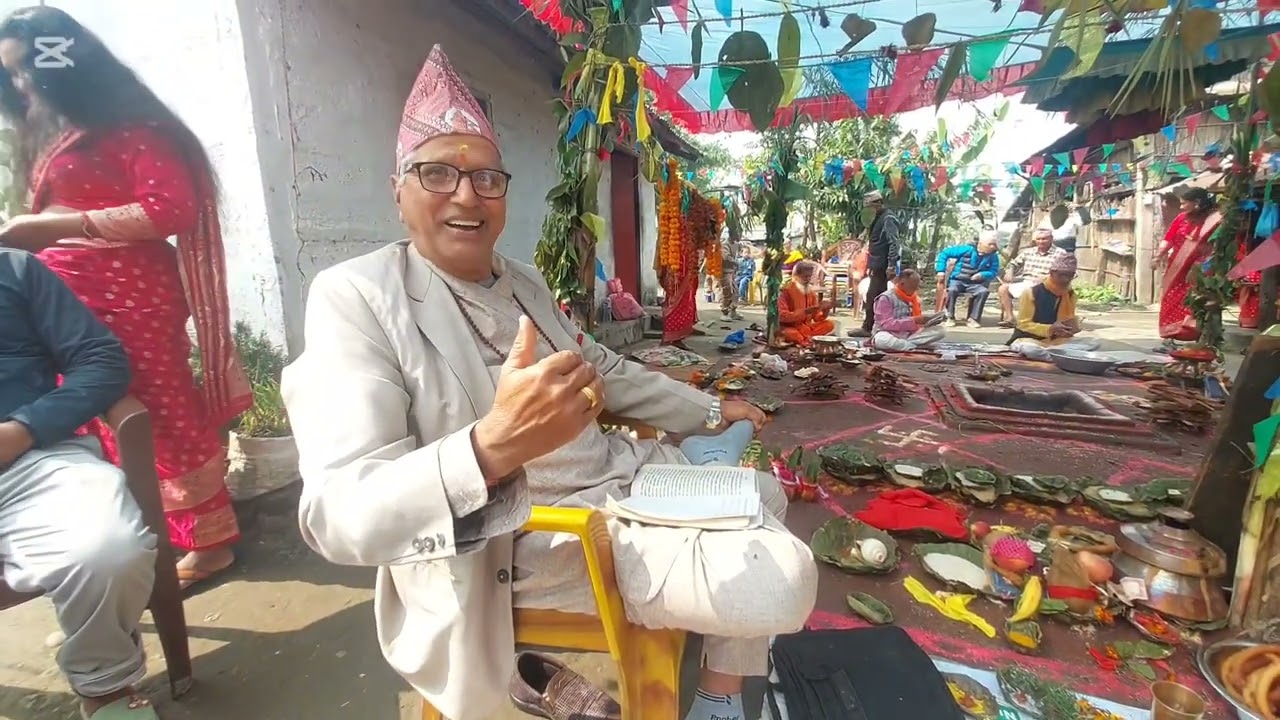 चितवनमा ठूलो भान्जा बाबुको व्रतबन्धमा सरिक हुने शुभ अवसर पाइयो ।🙏🏻💖👏🏻🎉🎉