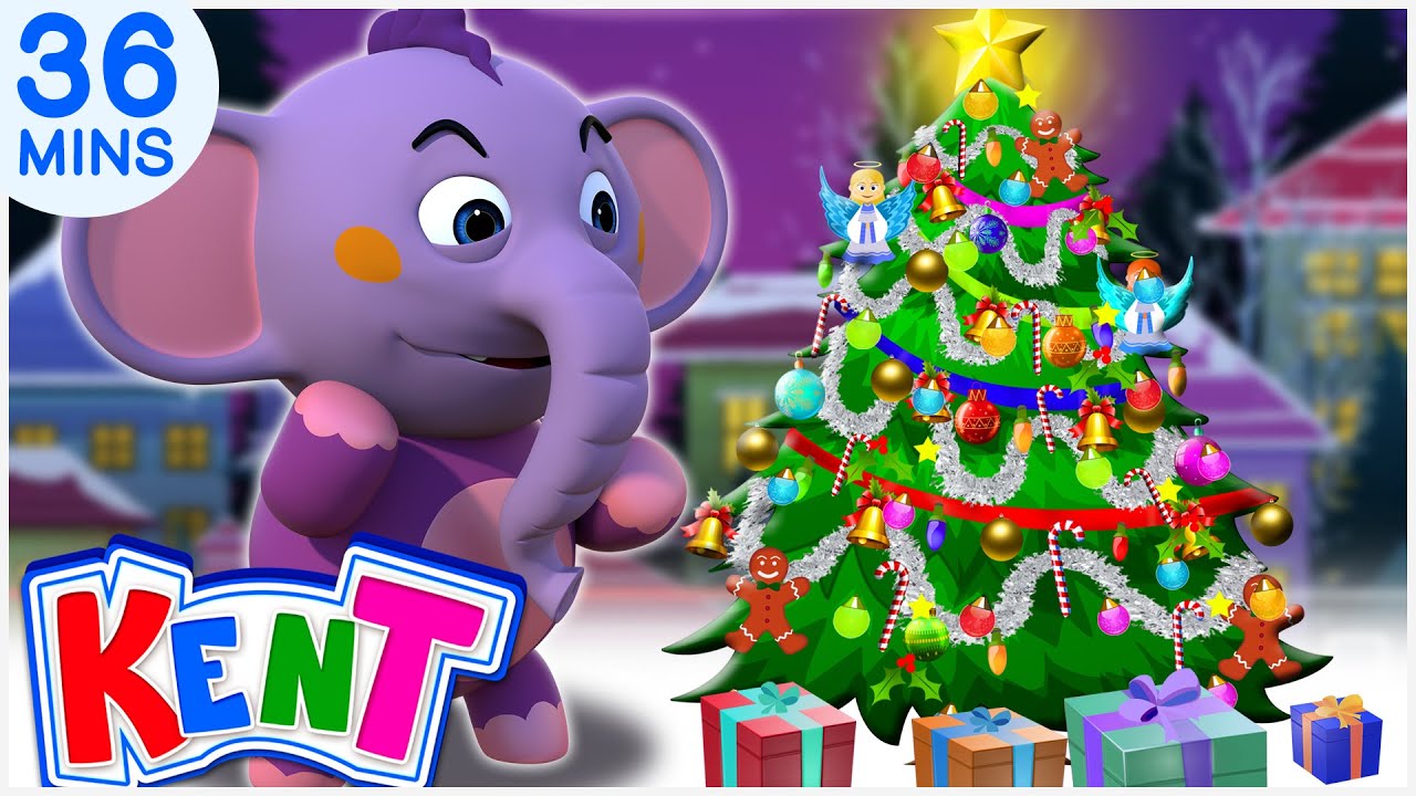 Let's Decorate Our Christmas Tree with Kent The Elephant