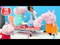 Qué mala suerte tiene George... Vídeos de juguetes. Peppa Pig en español.