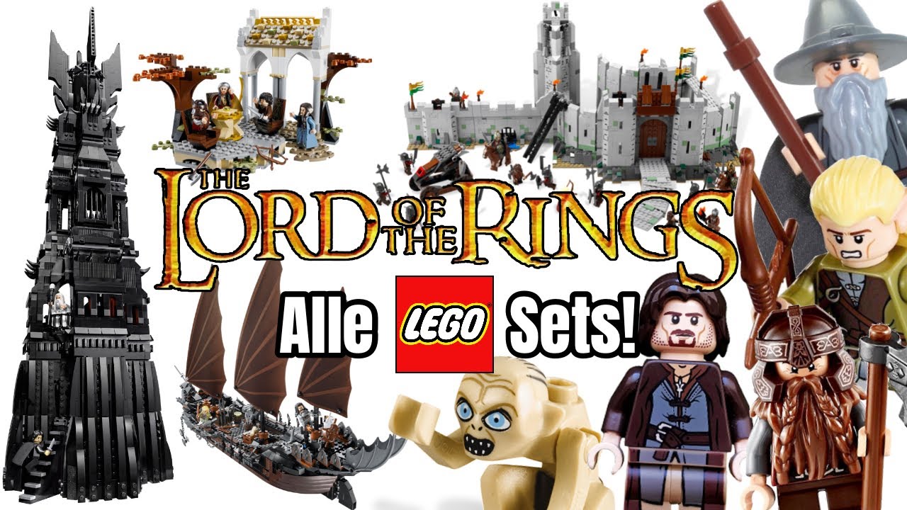Die goldene Zeit: Alle LEGO Herr der Ringe Sets! | Übersicht & Details -  YouTube