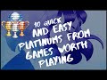 10 Quick and Easy Platinums from Hidden Gems