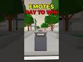 Los EMOTES "PAY TO WIN" que ROMPEN Jujutsu Shenanigans 🥀😭