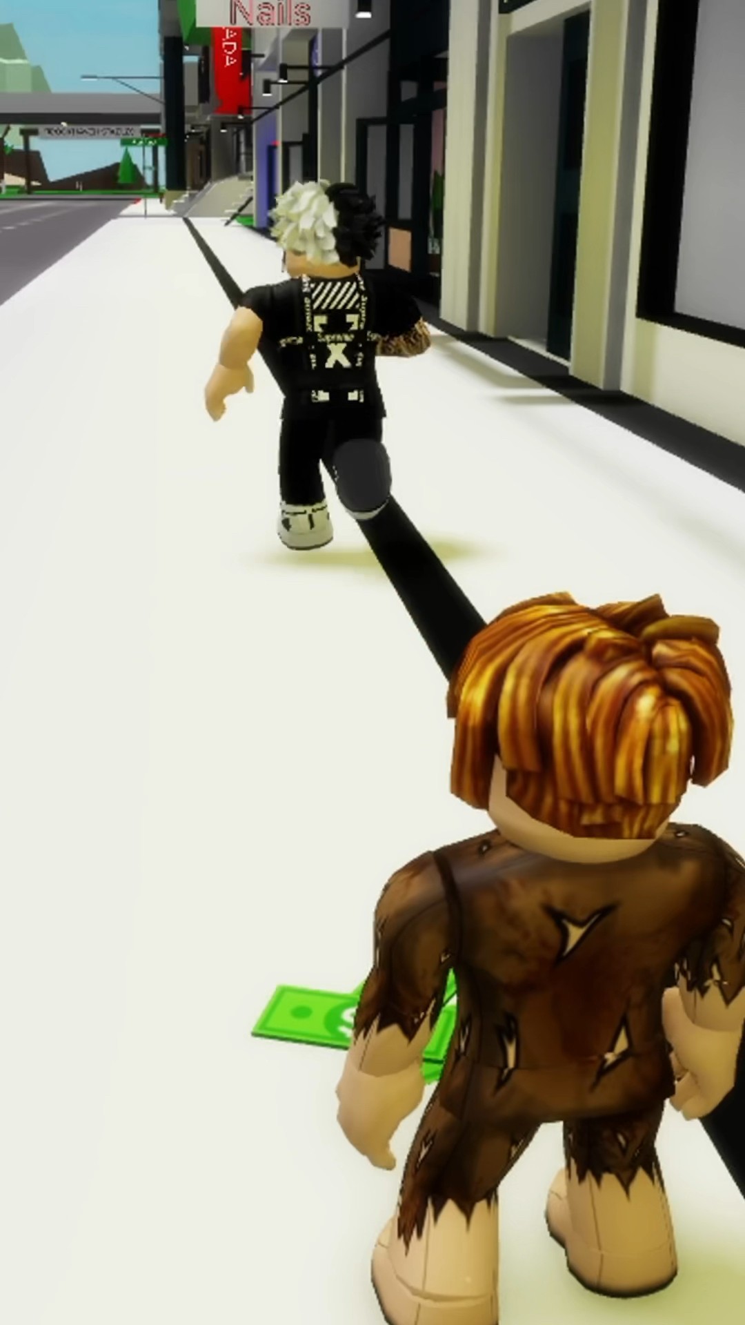 PELO TOCINO COJE MI DINERO #roblox #brookhaven #shorts #robloxstory #roleplay