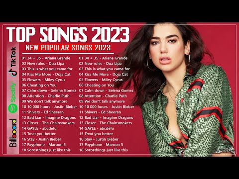 Pop Hits 2023 🩰🩰Top 40 Popular Songs Playlist 2023🩰🩰 Best English Music Collection 2023