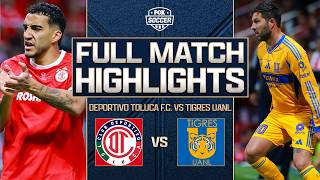 Deportivo Toluca F.C. vs Tigres UANL CONCACAF Champions Cup Final Highlights ⚽ FOX Soccer screenshot 3