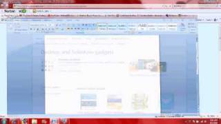 how to use custom gadgets on windows 7