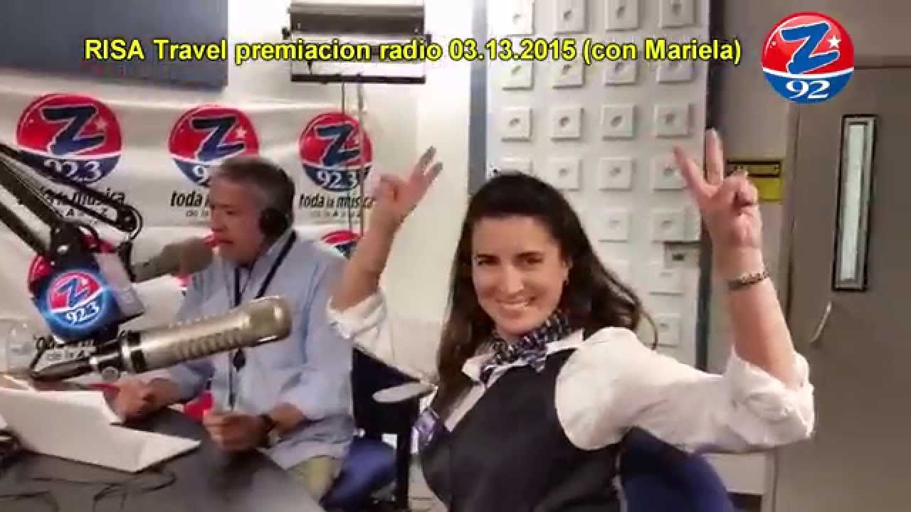 punta cana resorts RISA Travel - Premiacion radio 03/13/2015 con Mariela