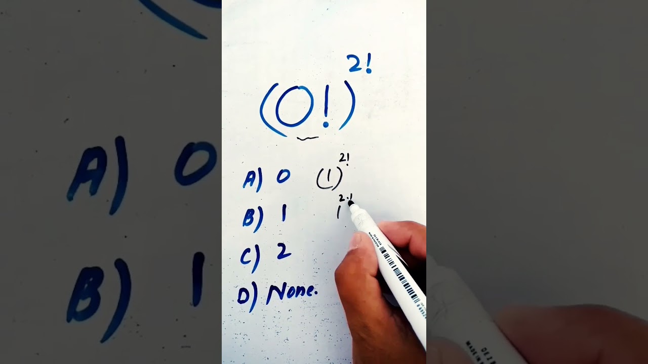 Factorial MCQs| MCQs| 