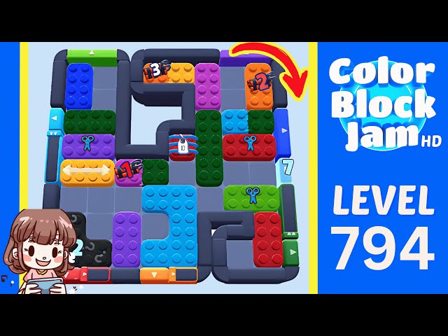 Color Block Jam Level 794 Solution Walkthrough - YouTube