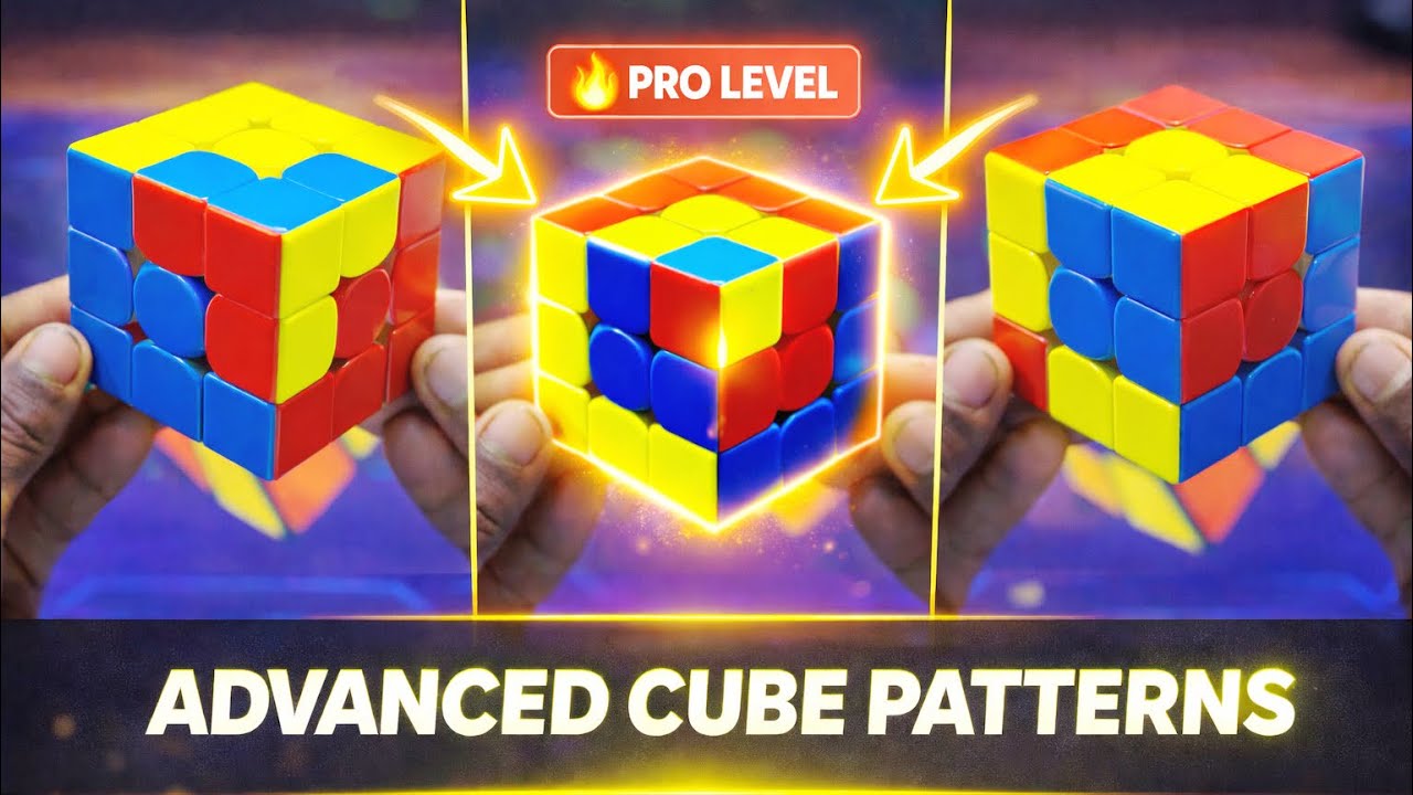 Advanced Rubik’s Cube Patterns You Must Try 🔥 | Hard Cube Designs | The ...