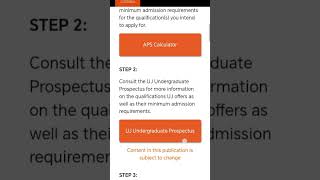 How to calculate APS score at University of Johannesburg using APS calculator