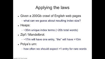 Laws of Text 8: Applications