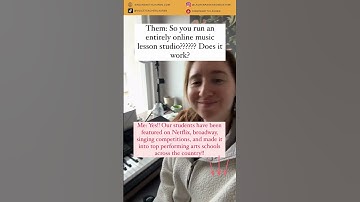 Them: So you run an entirely online music studio??? Does it work? #youtubeshorts