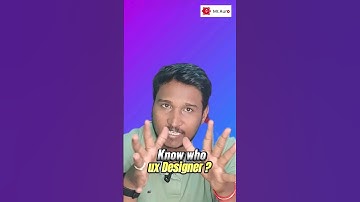 Who is the ux designer? #uiuxdesigner #uiux #coding #technology #tamil #design #learn #job #it