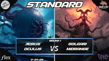 Jeskai Oculus VS Golgari Midrange [MTG Standard Round 1]