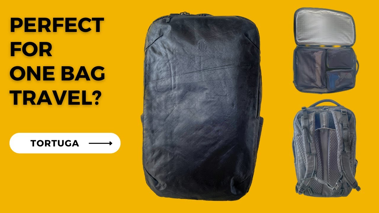 Tortuga Travel Backpack 40L - Free Shipping & Worldwide Warranty
