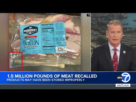 RECALL: More than 1.5 million pounds of hot dogs, deli meat and more recalled nationwide