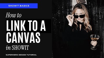 Link to a section or canvas in a page in Showit