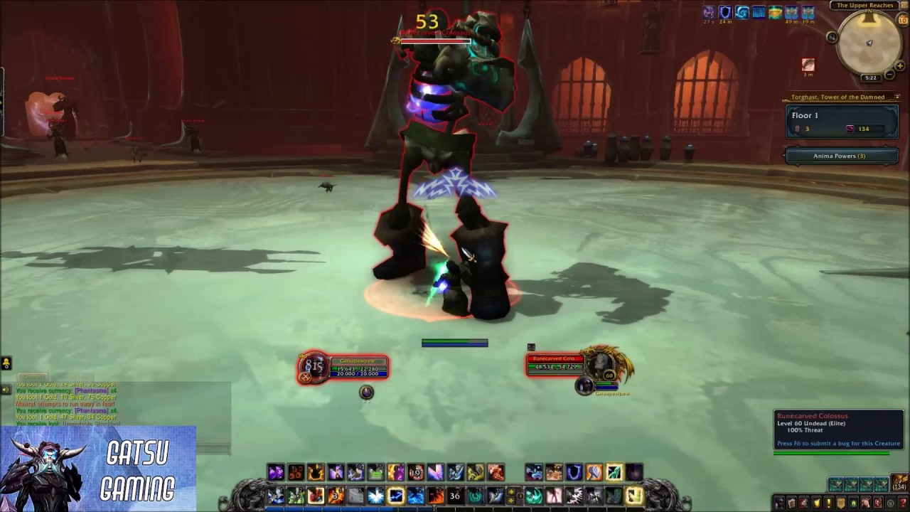 Enhancement Shaman Vs Torghast Round 2 Shadowlands Alpha Youtube