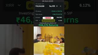 SIP Return After 626 Days 💹 ₹36000 monthly Investment #stocks #mutualfunds #sip #money #earnmoney