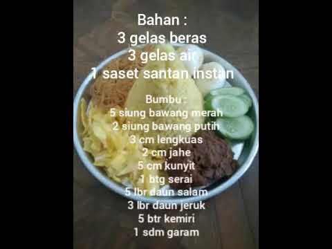 Nasi Kuning Magic Com bumbu Ungkep Ayam - YouTube