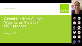GNC Webinar on the 2023 HRP process