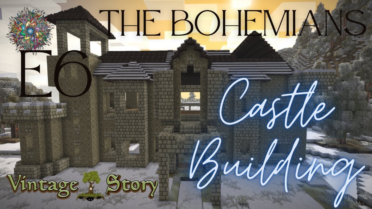 BUILDING THE CASTLE! Vintage Story 1.17 Bohemian Server, E6 