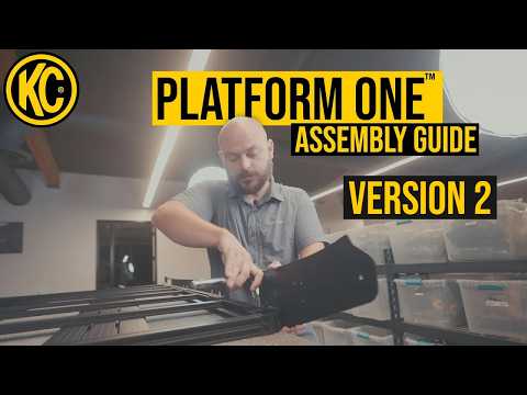 Step 1: Platform One™ Roof Rack Install Guide - Platform Assembly [2nd Gen]