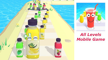 Juice Run 3D Game All Levels Mobile Gameplay Walkthrough Android iOS 351