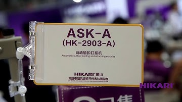 HIKARI Auto Button Feeding and Attaching Machine