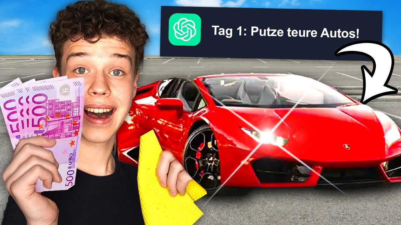 Ich frage ChatGPT wie ich REICH werde... (das ist passiert 😳)