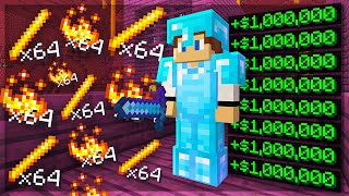 USING THIS GENIUS *META* STRAT TO BECOME EVEN RICHER! | Minecraft Skyblock | Mchub Sun