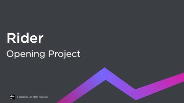 Opening Projects
