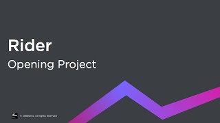 Opening Projects