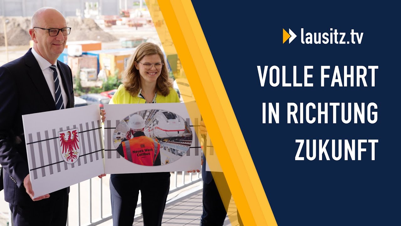 Task Force Bahnstandort Cottbus auf Erfolgskurs: Aktueller Stand beim ICE-Werk
