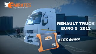 DFOX (Adblue off) Function! - Renault Premium Truck 2012 Reading & Writing The ECU on Bench