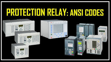 NUMERICAL RELAY/ PROTECTION RELAY/ ANSI CODES