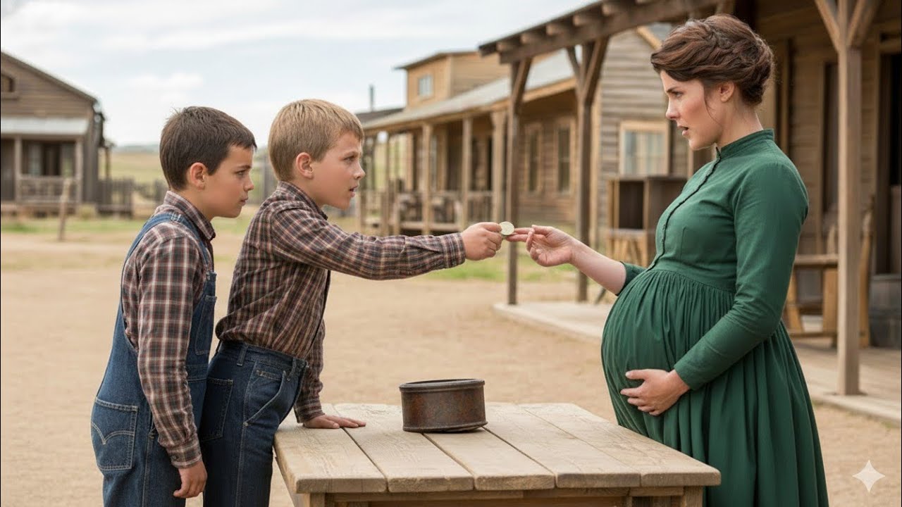 La viuda embarazada compró a dos huérfanos por1dólar  Ellos susurraron Somos los hermanos de tu espo