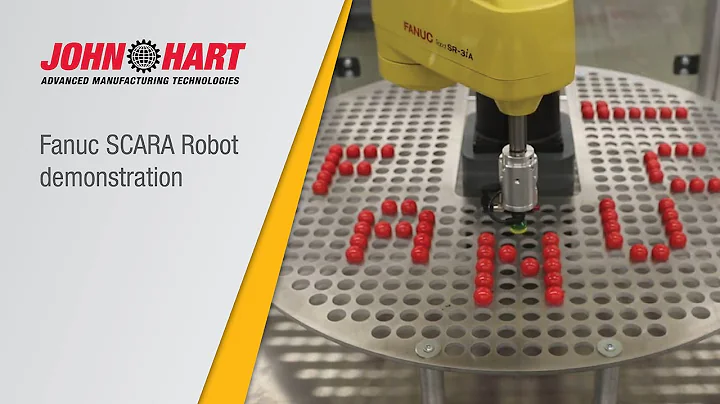 Fanuc SR-3iA SCARA robot demonstrates speed and precision