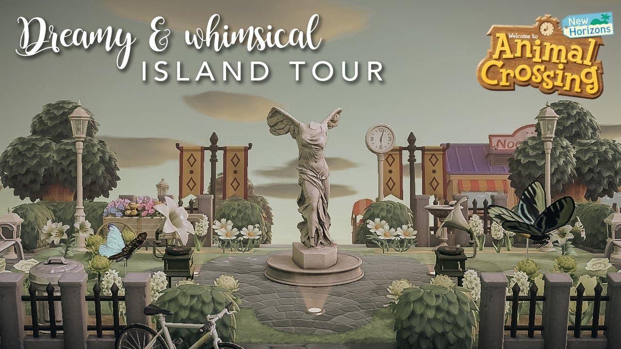 Dreamy and Whimsical Island: Animal Crossing New Horizons Island Tour
