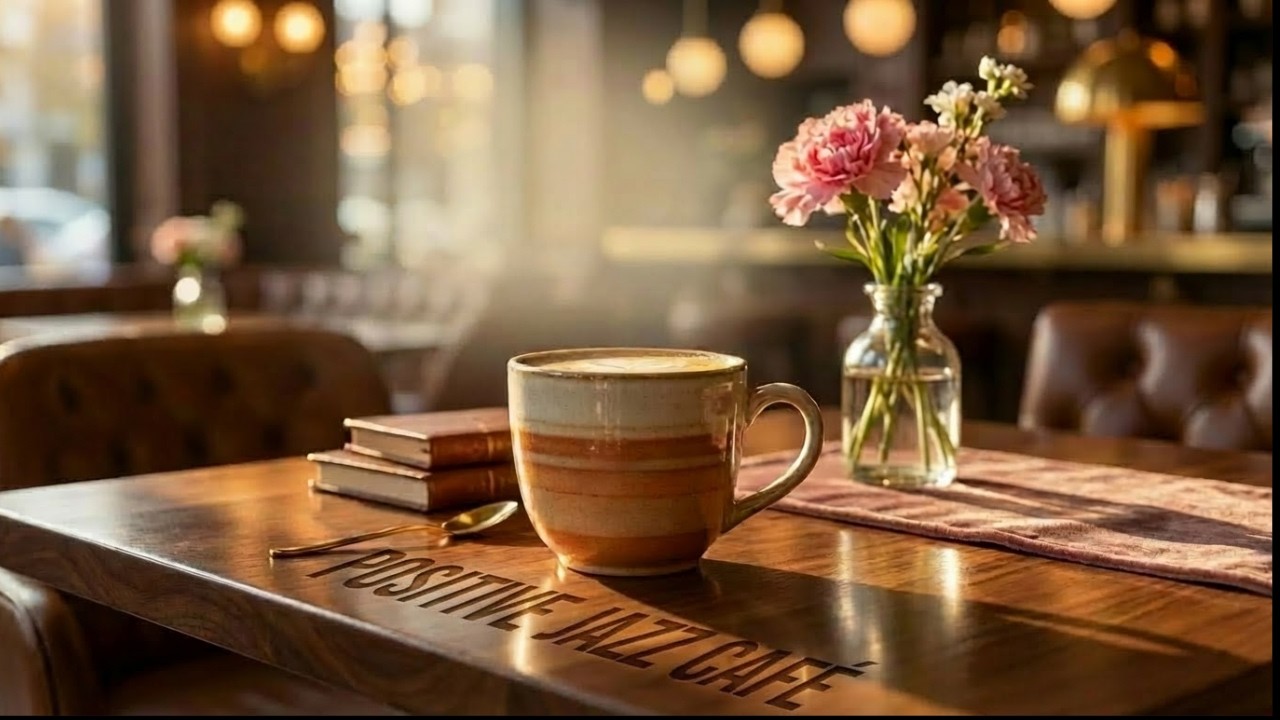 Positive Jazz Café ☀️ Morning Light for Focus & Good Mood — 集中できる朝のジャズ