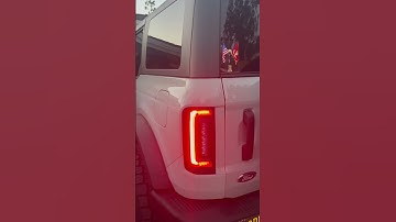 Ford Bronco Oracle Flush Style LED Tail Light Issue. Randomly blinking.