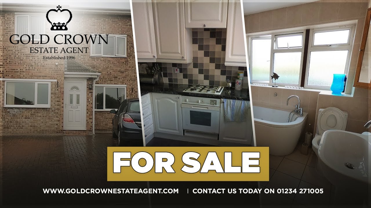 FOR SALE Offers over £264,995. Kentmere Close, Kempston, MK42 8HF (52